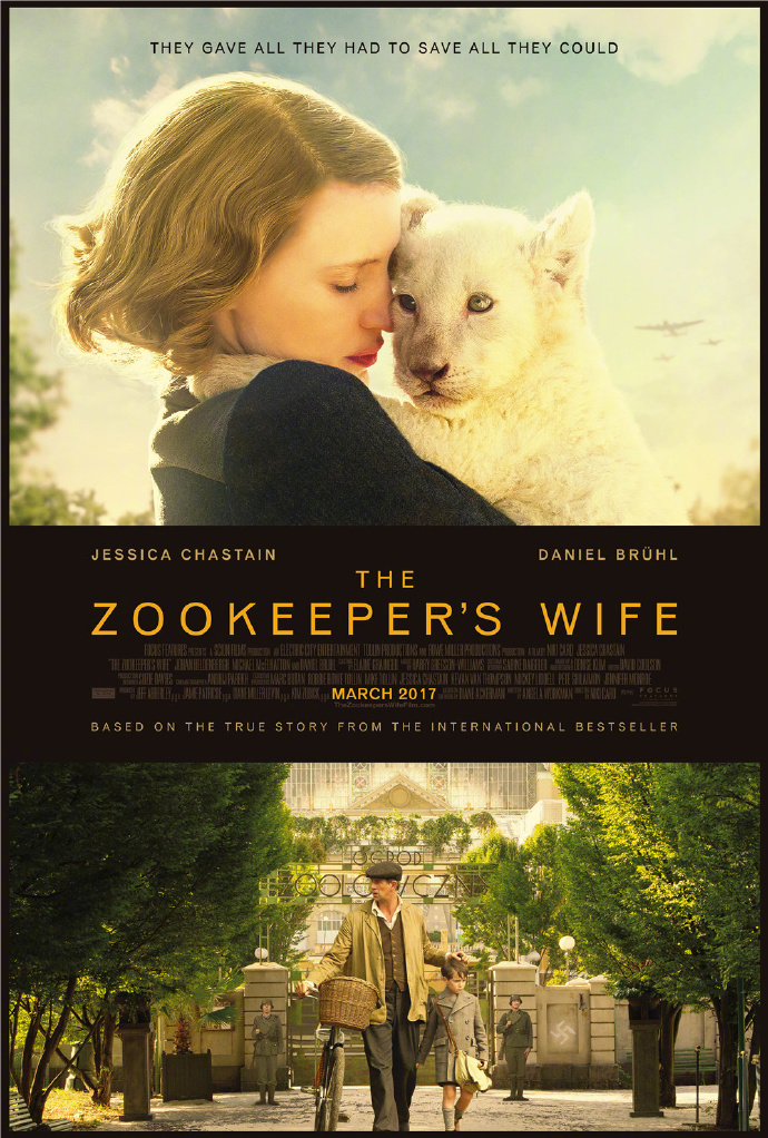 动物园长的夫人 The Zookeeper's Wife 【2017】【剧情 / 传记 / 历史 / 战争】【捷克 / 英国 / 美国】