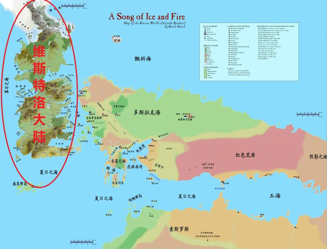 《权力的游戏》科普知识：世界中七大王国和九大家族介绍