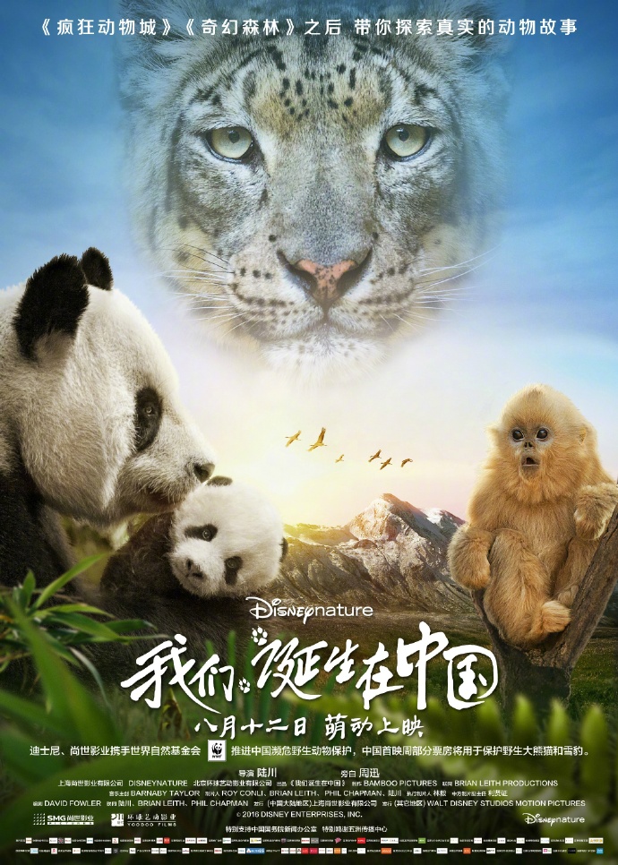 我们诞生在中国 Born in China 【2016】【剧情 / 纪录片】【美国 / 英国 / 中国大陆】