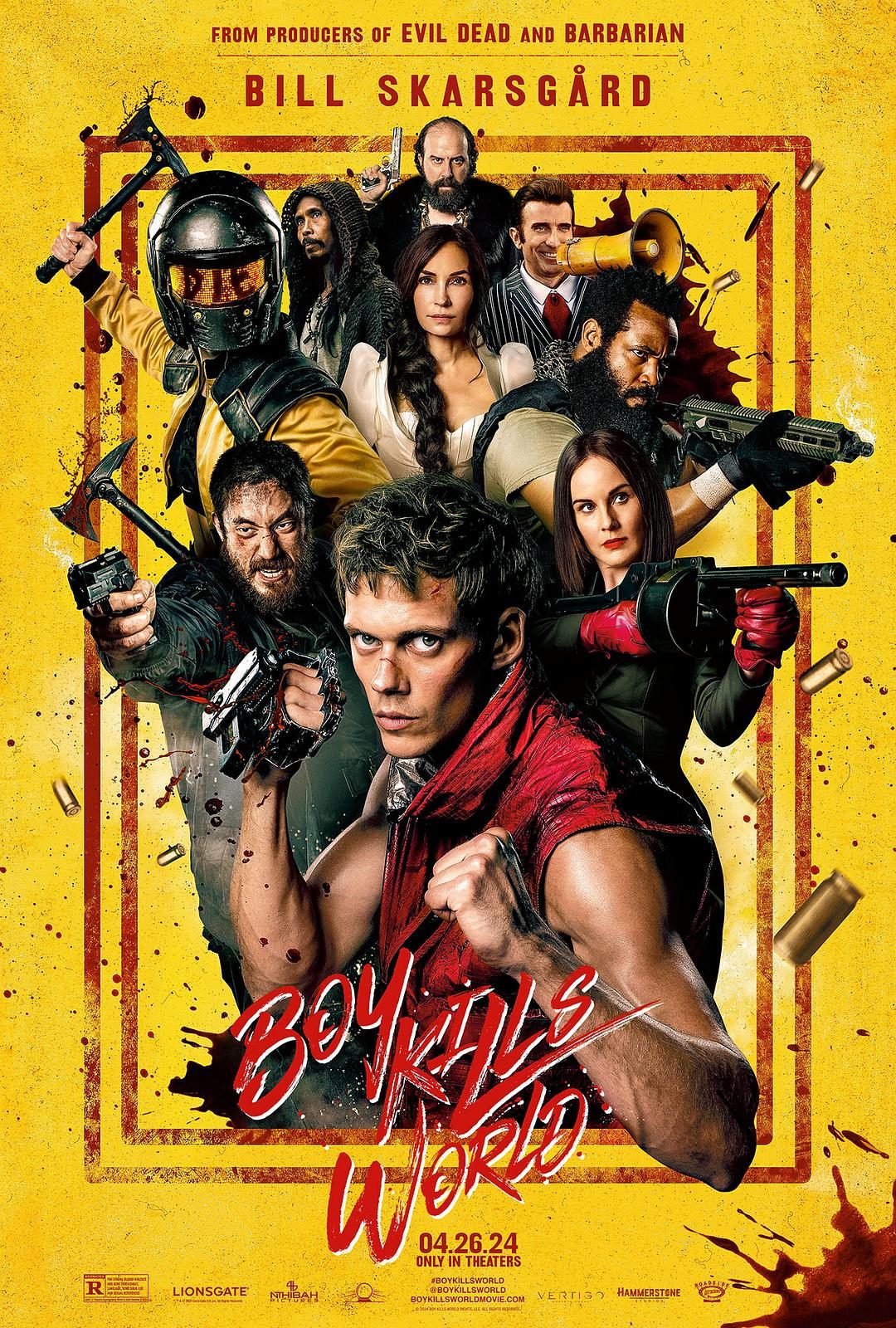 灭世男孩 Boy Kills World【2023】【动作/惊悚】【美国】【WEBRip】【中文字幕】