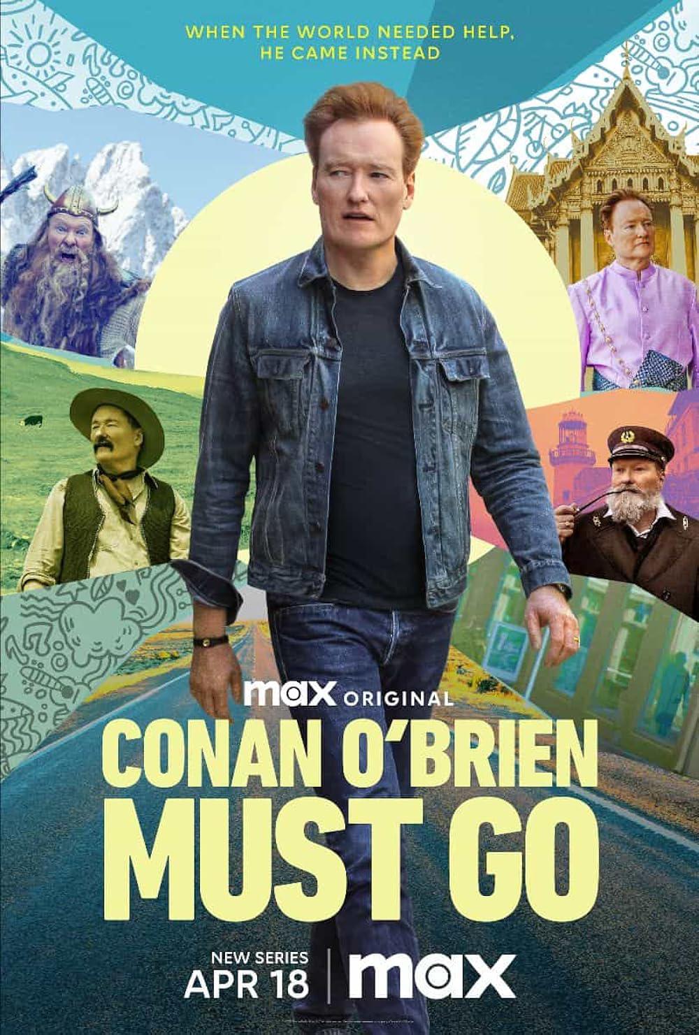 柯南势在必行 第一季 Conan O'Brien Must Go Season 1【2024】【喜剧/纪录片】【全04集】【美国】【中英字幕】