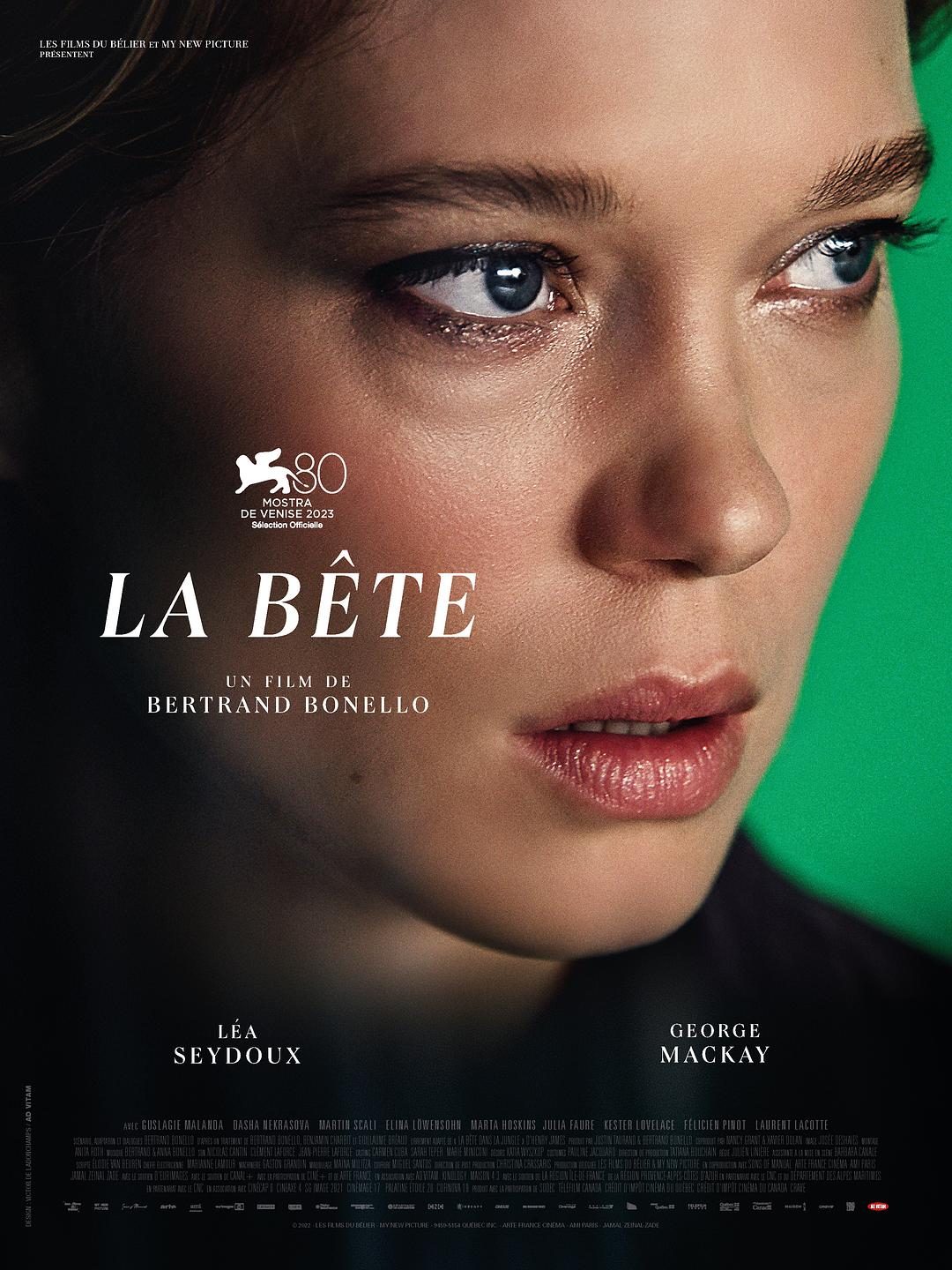 野兽 La bête【2023】【剧情/爱情/科幻/惊悚】【法国】【蓝光】【暂无字幕】