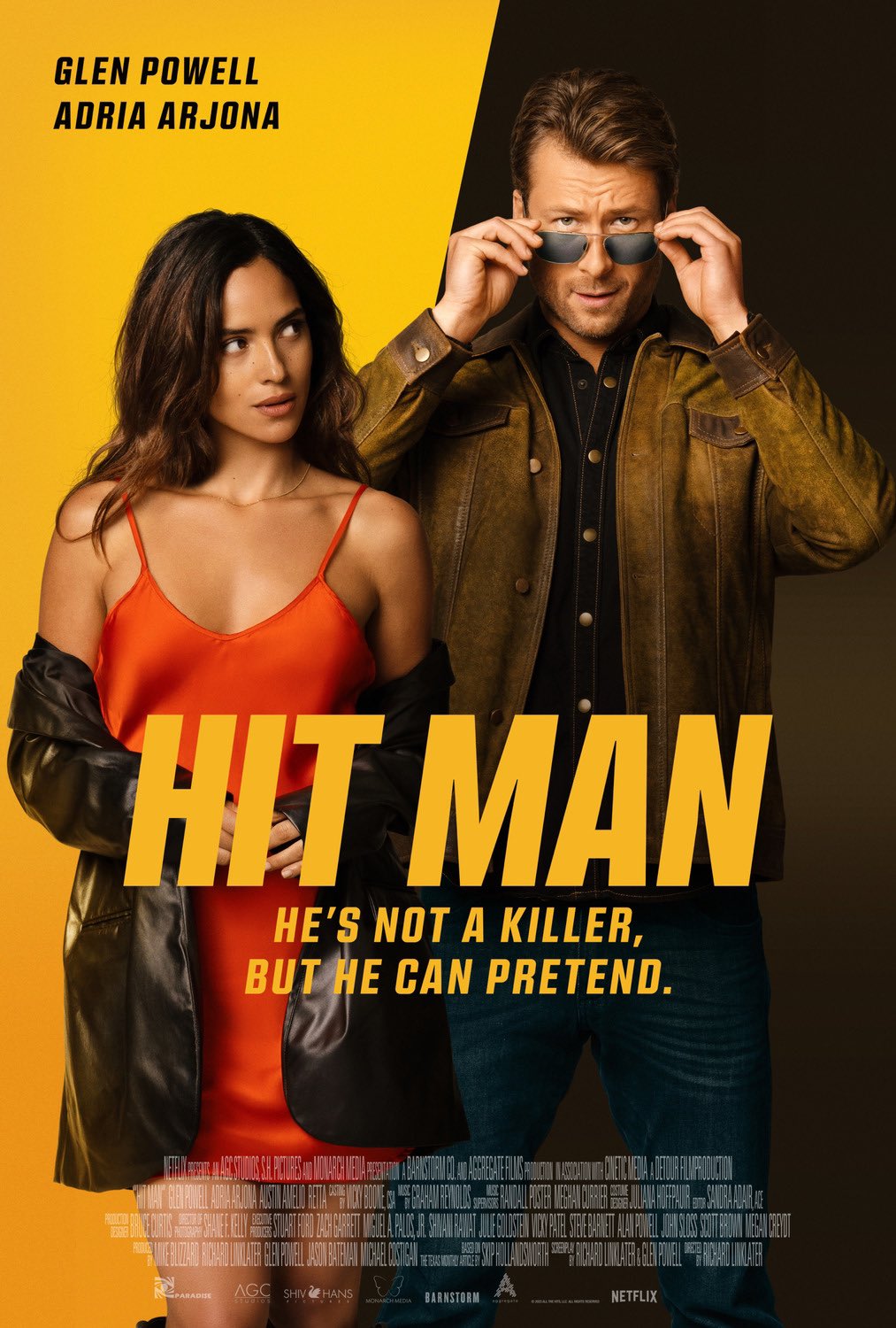 职业杀手 Hit Man【2023】【喜剧/动作/爱情】【美国】【WEBRip】【中英字幕】