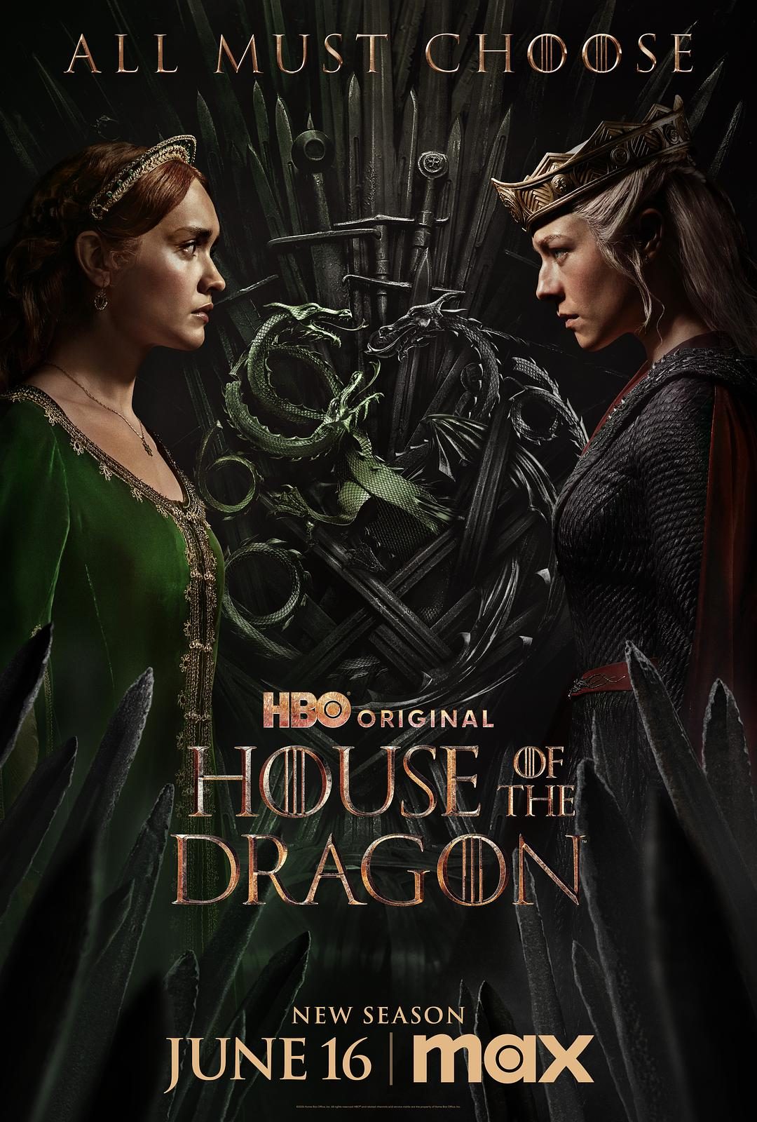 龙之家族 第二季 House of the Dragon Season 2【2024】【剧情/动作/爱情/奇幻/冒险】【全08集】【美剧】【中英字幕】