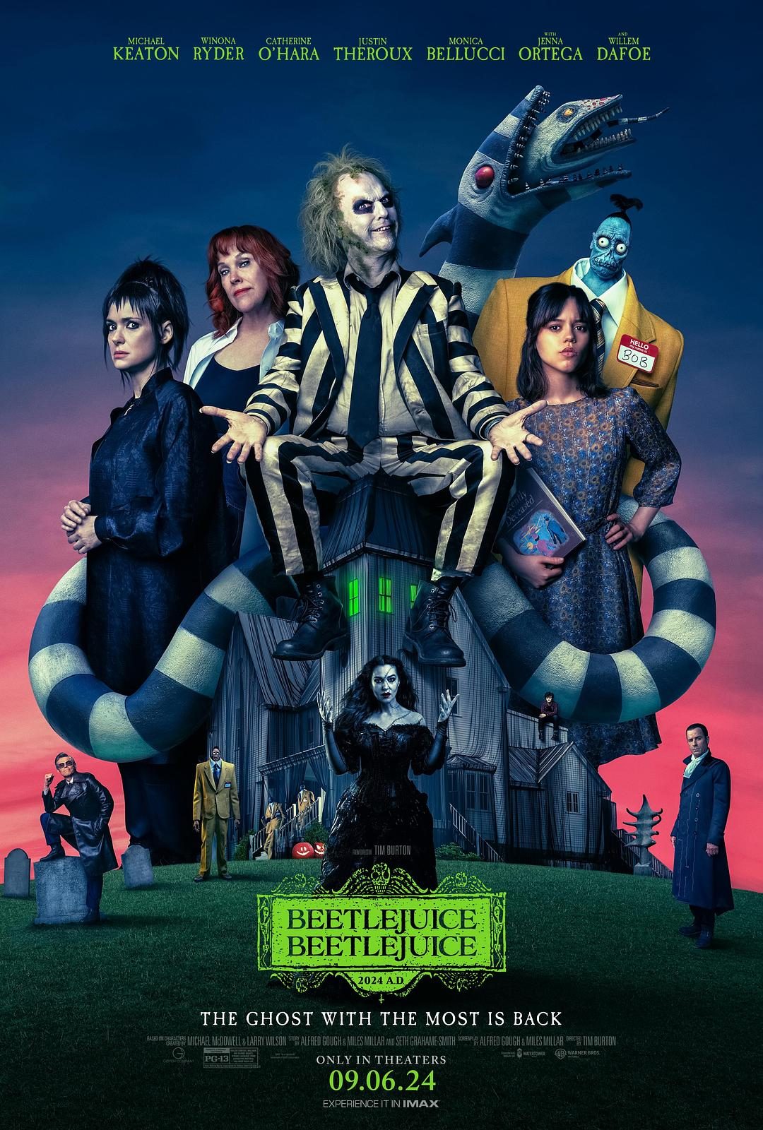怪奇大法师 Beetlejuice Beetlejuice【2024】【喜剧/恐怖/奇幻】【美国】【WEBRip】【中英字幕】