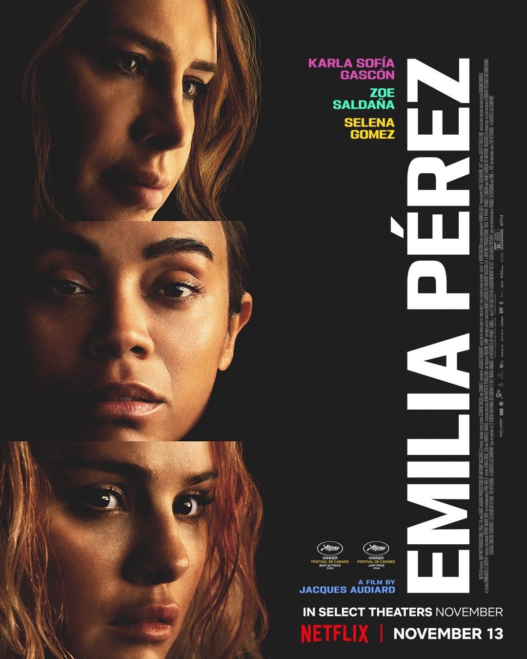 艾米莉亚·佩雷斯 Emilia Pérez【2024】【喜剧/惊悚/歌舞/犯罪】【法国】【WEBRip】【中文字幕】