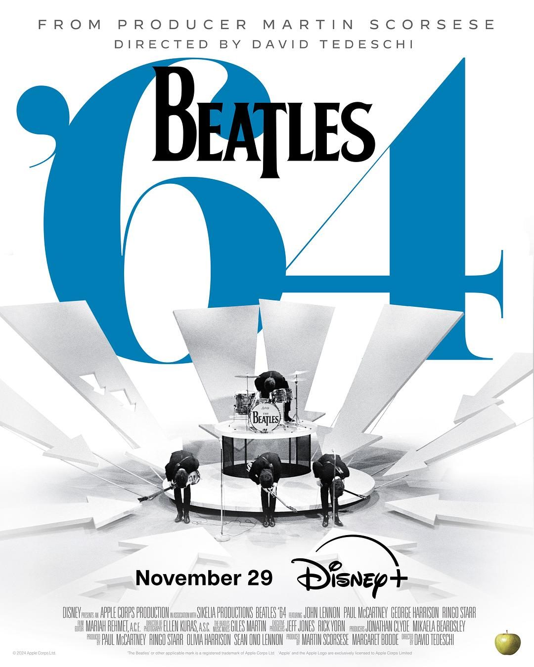 披头士64 Beatles '64【2024】【纪录片/音乐】【美国】【WEBRip】【中英字幕】