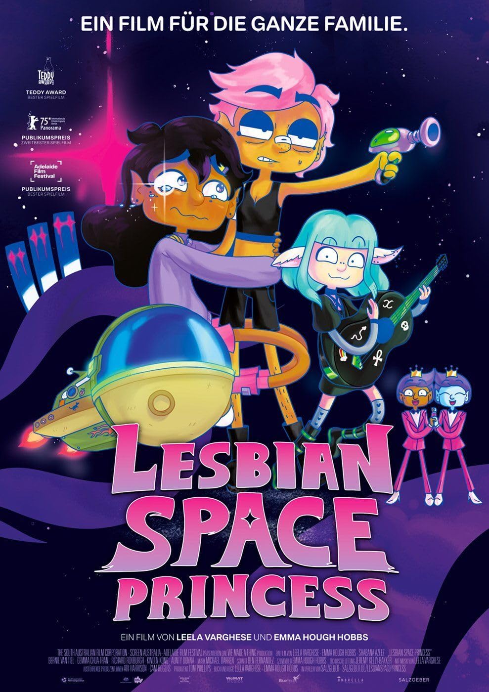 太空百合战姬 Lesbian Space Princess【2024】【科幻/动画/同性/奇幻】【澳大利亚】【WEBRip】【中英字幕】